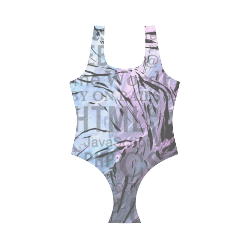 made of words,computer A Vest One Piece Swimsuit (Model S04)