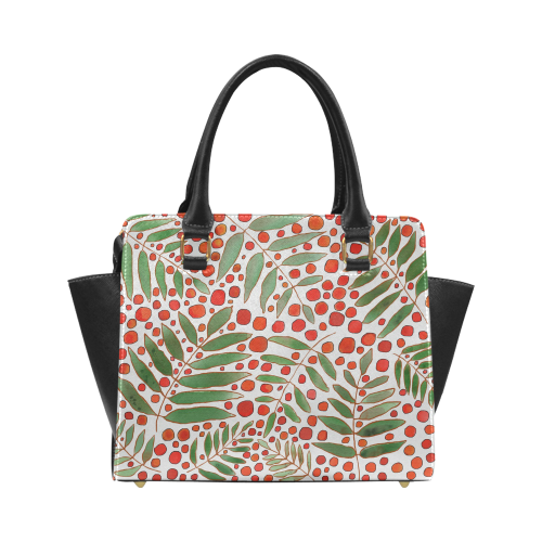 Rowanberry. Inspired by the Magic Island of Gotland. Classic Shoulder Handbag (Model 1653)