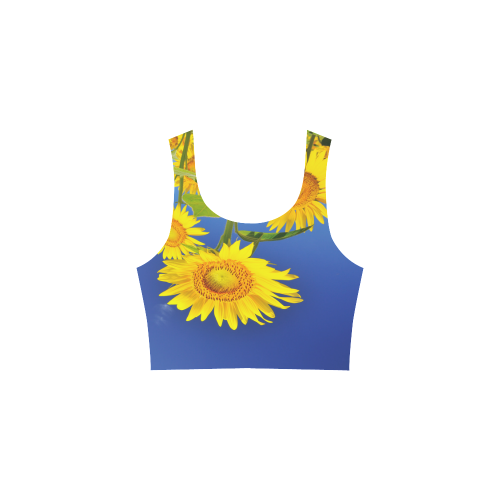 Frame with sunflowers1 Atalanta Sundress (Model D04)