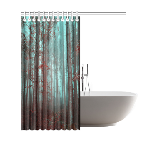 Autumn forest Shower Curtain 69"x72"