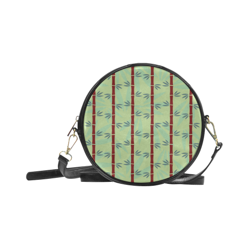 Bamboo Round Sling Bag (Model 1647)