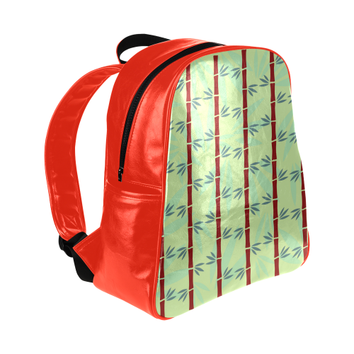 Bamboo Multi-Pockets Backpack (Model 1636)