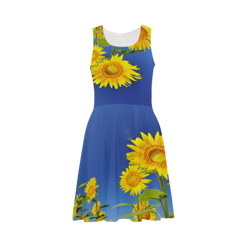 Frame with sunflowers1 Atalanta Sundress (Model D04)