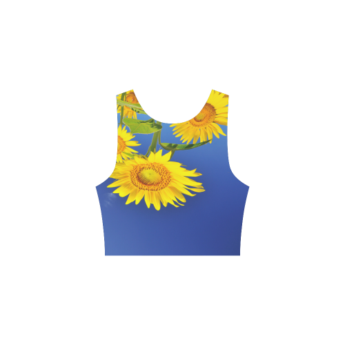 Frame with sunflowers1 Atalanta Sundress (Model D04)