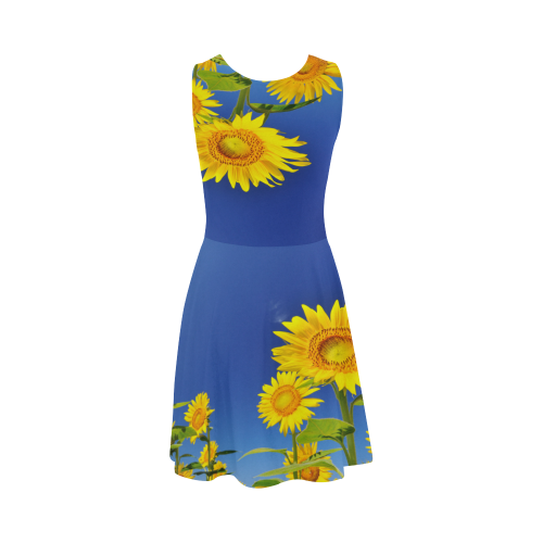 Frame with sunflowers1 Atalanta Sundress (Model D04)