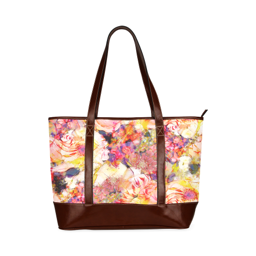 flora 5 Tote Handbag (Model 1642)