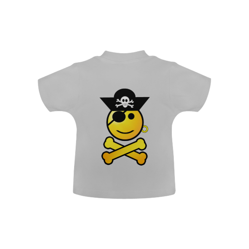 Pirate Emoticon - Smiley Emoji Baby Classic T-Shirt (Model T30)