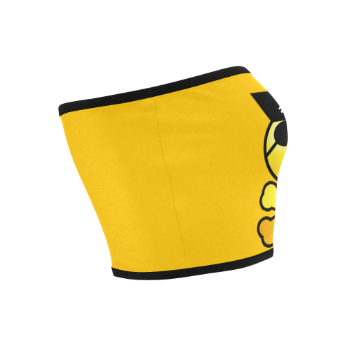 Pirate Emoticon - Smiley Emoji Bandeau Top