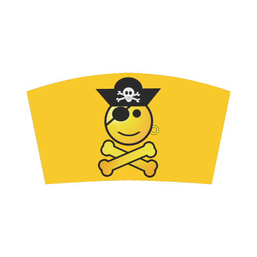 Pirate Emoticon - Smiley Emoji Bandeau Top