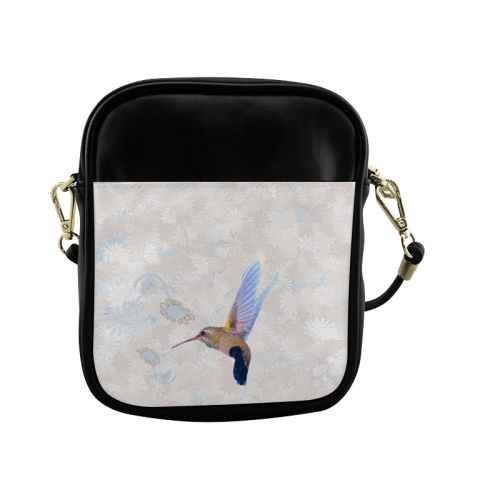 Hummingbirds Pastel Sling Bag (Model 1627)