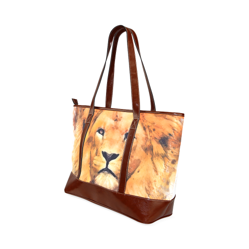 lion Tote Handbag (Model 1642)