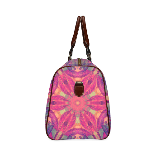 mandala Waterproof Travel Bag/Small (Model 1639)