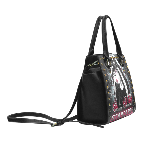 F your beauty standards Studded Bag Rivet Shoulder Handbag (Model 1645)