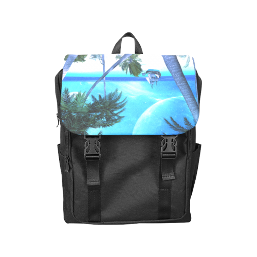 Awesome view over the ocean with ship Casual Shoulders Backpack (Model 1623)