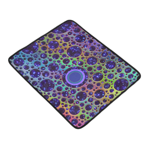 Universe DOTS GRID colored pattern Beach Mat 78"x 60"