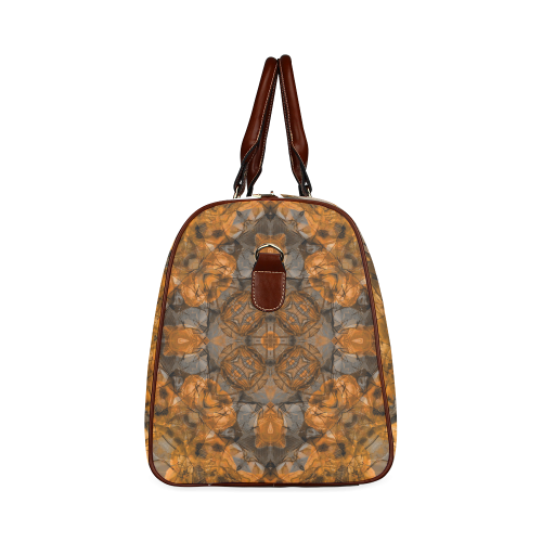 mandala Waterproof Travel Bag/Small (Model 1639)