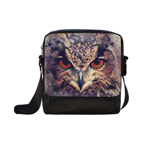 owl Crossbody Nylon Bags (Model 1633)