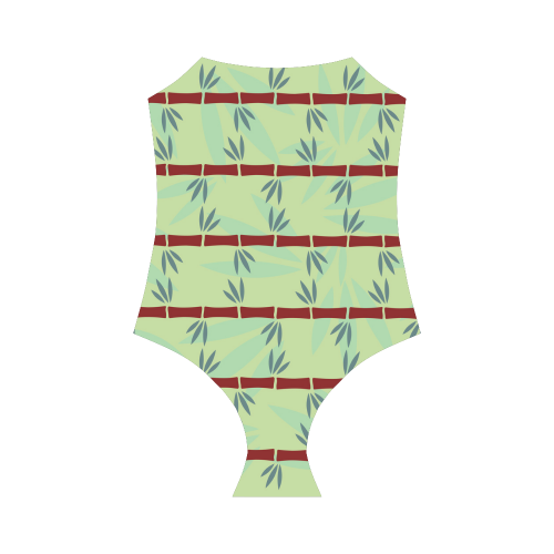 Bamboo Strap Swimsuit ( Model S05)