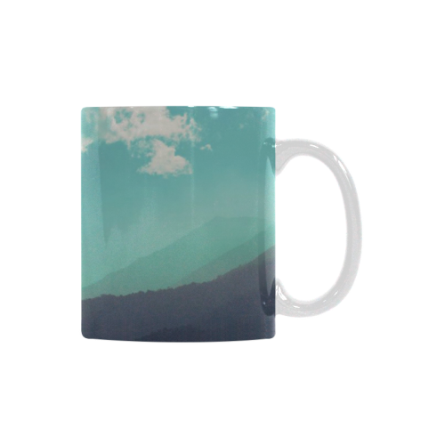 Deep Layers White Mug(11OZ)