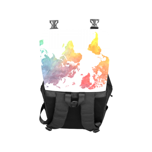 world map 15 Casual Shoulders Backpack (Model 1623)