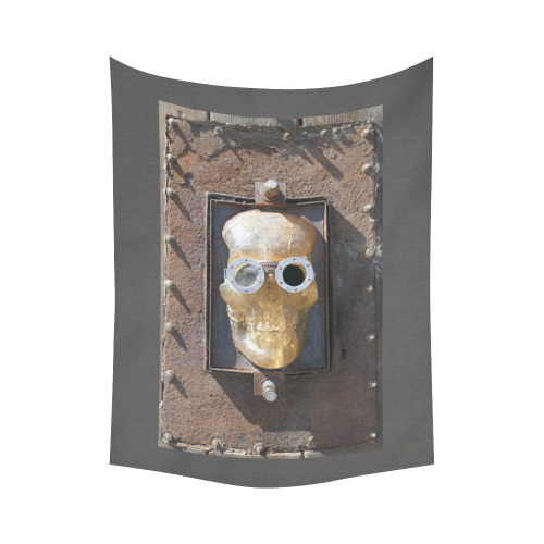 Steampunk skull pirate Cotton Linen Wall Tapestry 60"x 80"