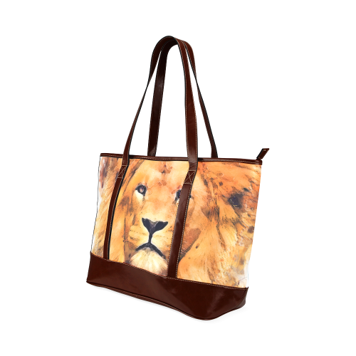 lion Tote Handbag (Model 1642)