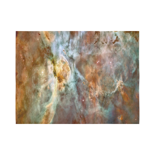 Space Dust Cotton Linen Wall Tapestry 80"x 60"