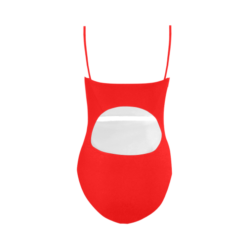 Pirate Emoticon - Smiley Emoji Girl Strap Swimsuit ( Model S05)