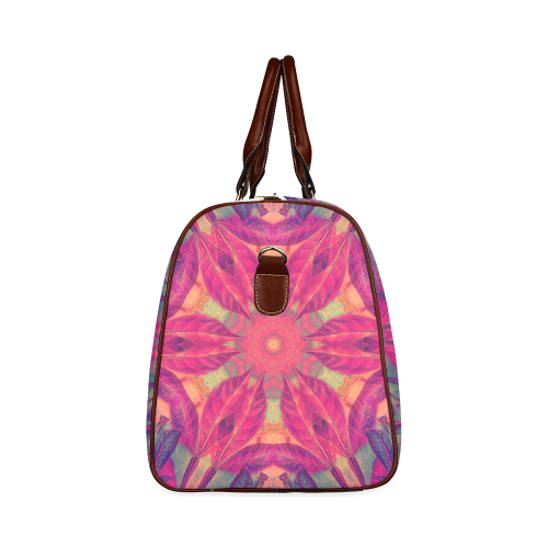 mandala Waterproof Travel Bag/Small (Model 1639)