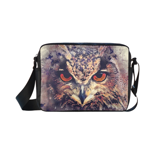owl Classic Cross-body Nylon Bags (Model 1632)
