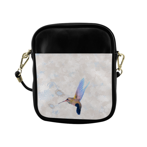 Hummingbirds Pastel Sling Bag (Model 1627)