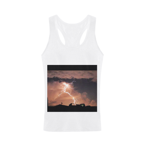 Mister Lightning Men's I-shaped Tank Top (Model T32)