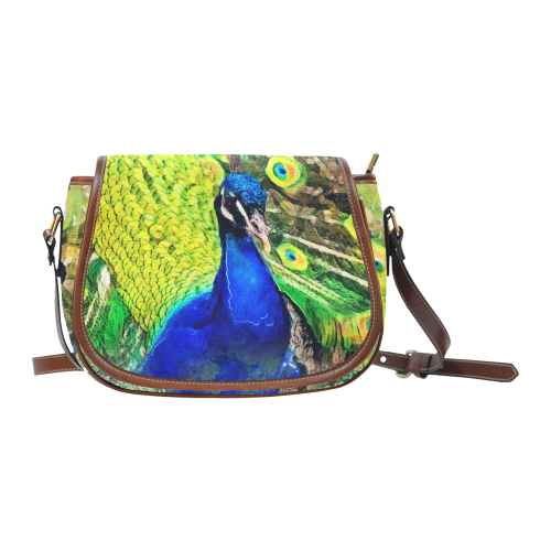 peacock Saddle Bag/Large (Model 1649)