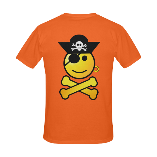 Pirate Emoticon - Smiley Emoji Men's Slim Fit T-shirt (Model T13)