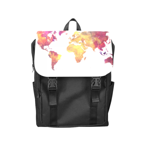 world map 13 Casual Shoulders Backpack (Model 1623)