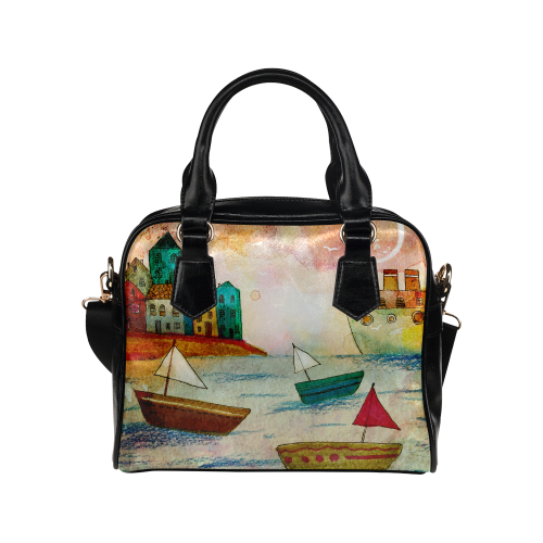 sailing Shoulder Handbag (Model 1634) ID D539822