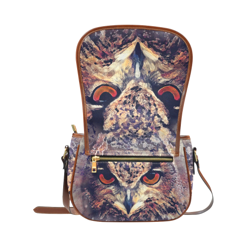 owl Saddle Bag/Large (Model 1649)