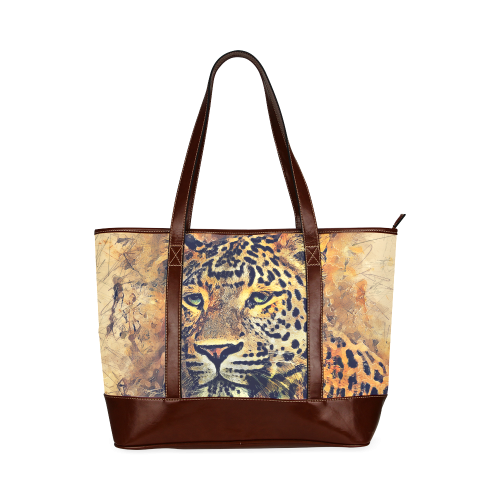 gepard Tote Handbag (Model 1642)