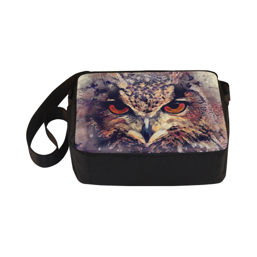 owl Classic Cross-body Nylon Bags (Model 1632)