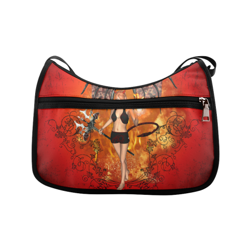 The beautiful little devil Crossbody Bags (Model 1616)