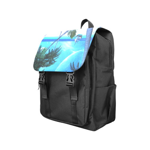 Awesome view over the ocean with ship Casual Shoulders Backpack (Model 1623)