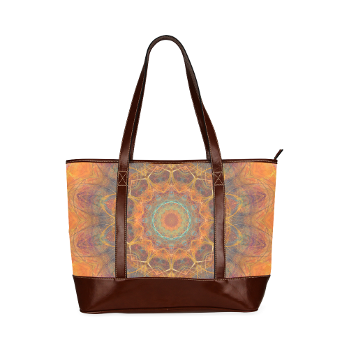 mandala Tote Handbag (Model 1642)