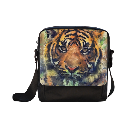 tiger Crossbody Nylon Bags (Model 1633)