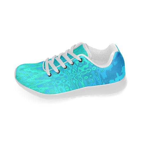 Ocean Ripple Abstract by ArtformDesigns Women’s Running Shoes (Model 020)