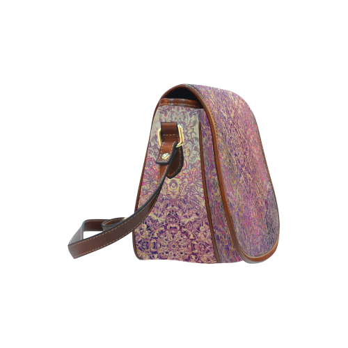 Magic mandala 6 Saddle Bag/Large (Model 1649)