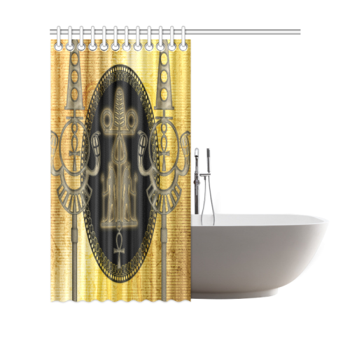 Wonderful egptian sign Shower Curtain 69"x70"