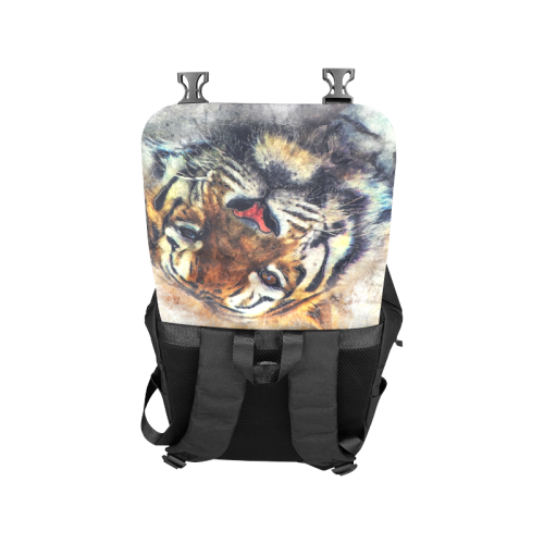 tiger Casual Shoulders Backpack (Model 1623)