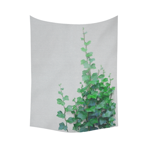 Vines, climbing plant Cotton Linen Wall Tapestry 60"x 80"