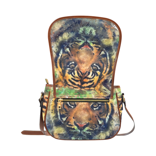 tiger Saddle Bag/Large (Model 1649)