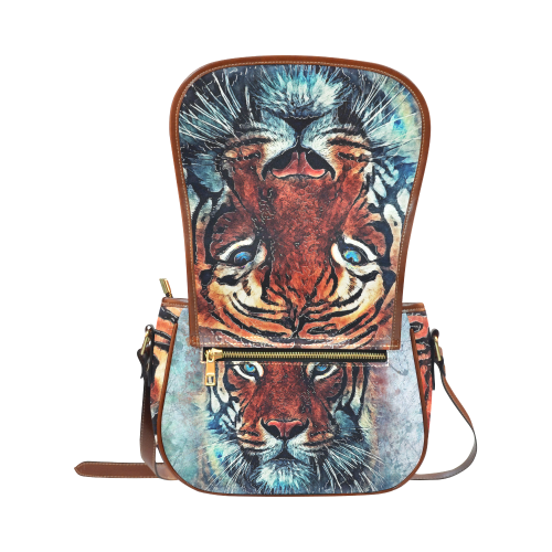 tiger Saddle Bag/Large (Model 1649)
